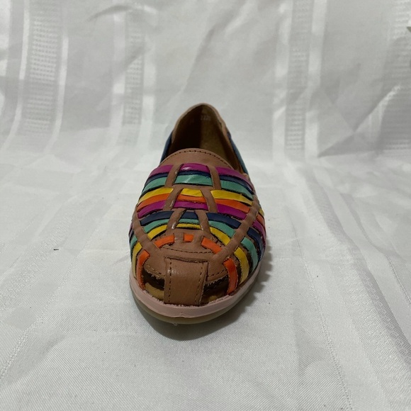 Traditional multi color sandals - Picture 4 of 5